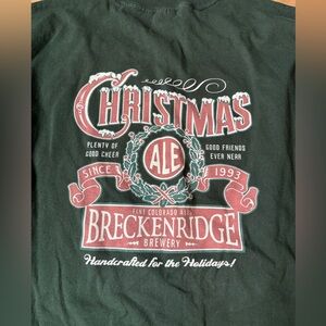 Breckenridge brewery christmas shirt mens XL